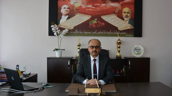 İlçe Milli Eğitim Müdürümüz Sayın Mehmet Ali Girgin'in Ramazan Bayramı Mesajı