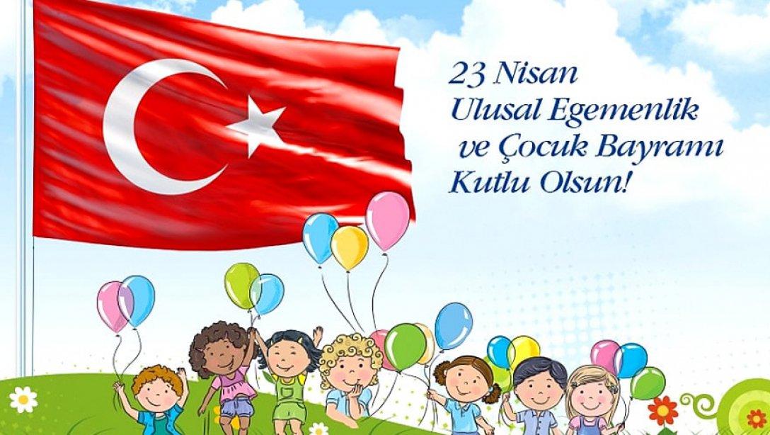 23 Nisan Ulusal Egemenlik ve Çocuk Bayramı´nın 99. Yıldönümü Kutlama Mesajı.