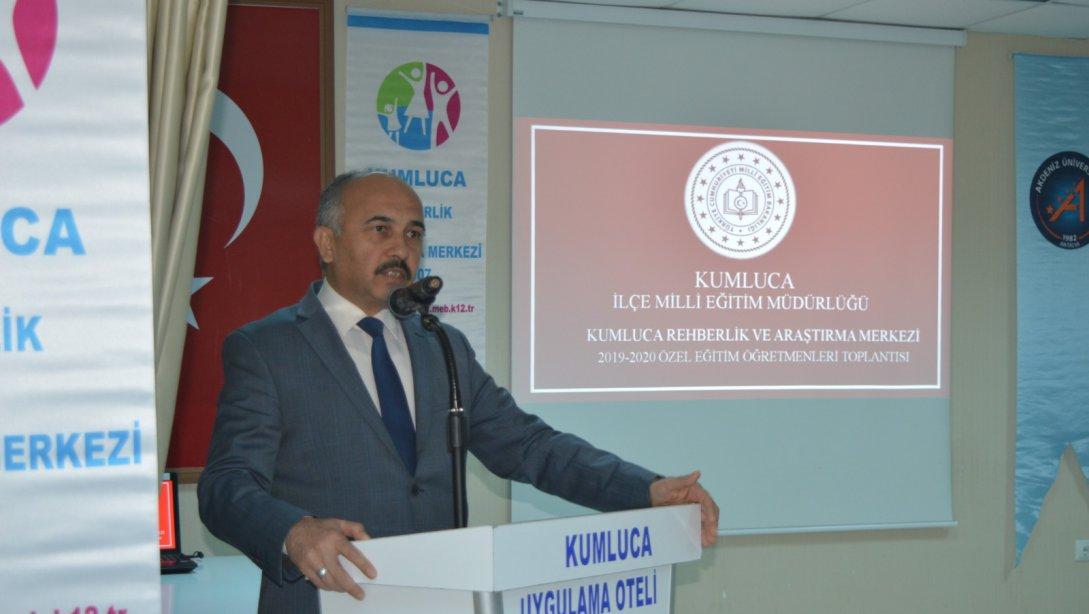 Kumluca'da Batı Antalya Rehber Öğretmenleri ve Özel Eğitim Sınıf Öğretmenleri Toplantısı Yapıldı.