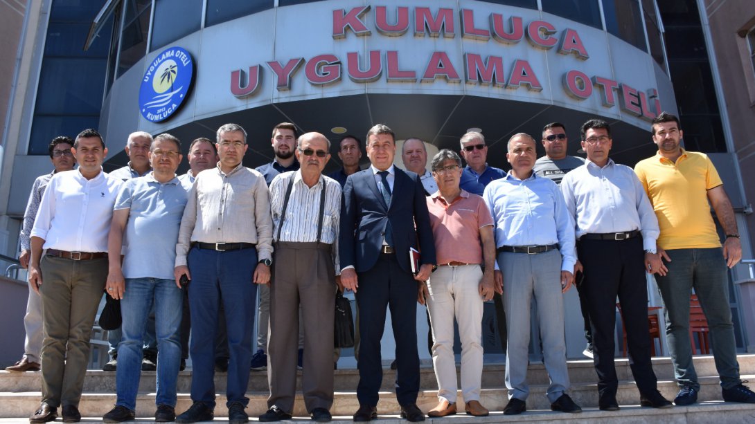 Kumluca'da Yerel Basın Temsilcileriyle Tanışma, Eğitim İstişare Toplantısı Gerçekleştirildi.