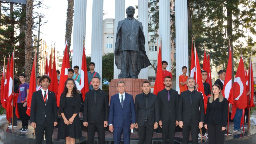 Gazi Mustafa Kemal ATATÜRK, Ölümünün 85.Yıldönümünde İlçemizde Yapılan Çeşitli Törenlerle Anıldı.